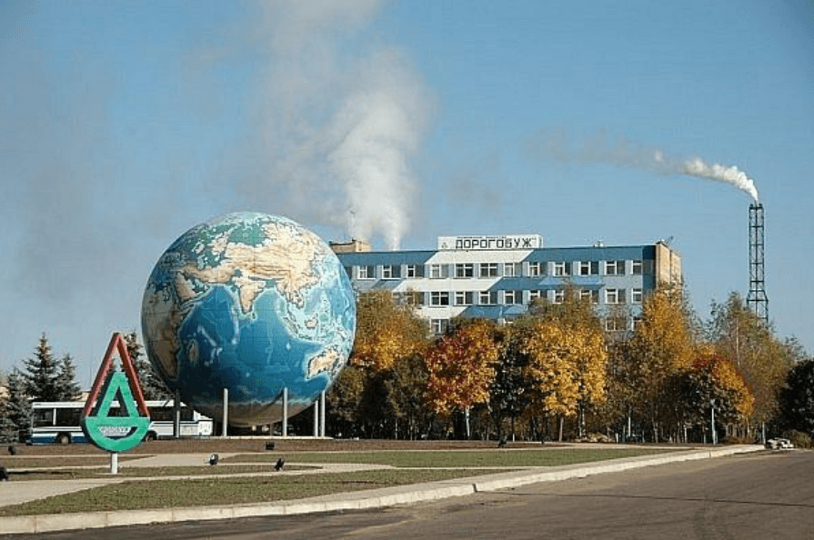 Giant globe Smolensk