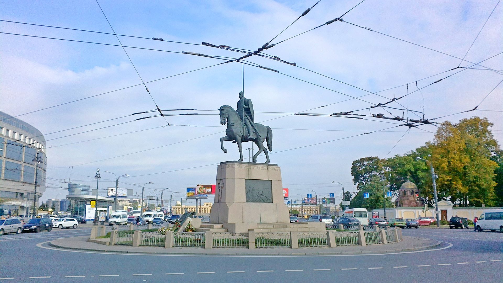 Alexander Nevsky Square, Petersburg