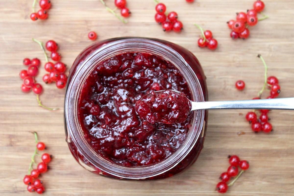 Redcurrant jam