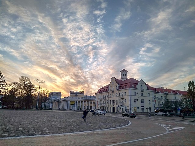 The desna hotel in Krasna square