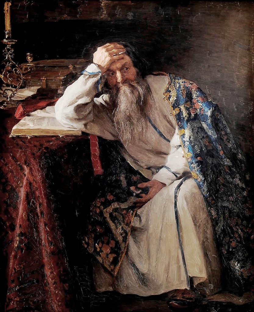 A portrait of Ivan IV