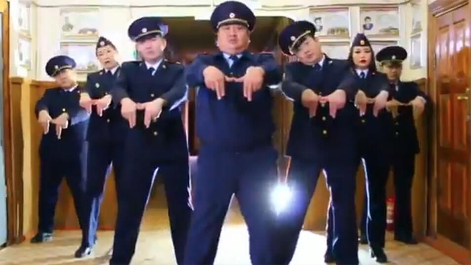 Police dance