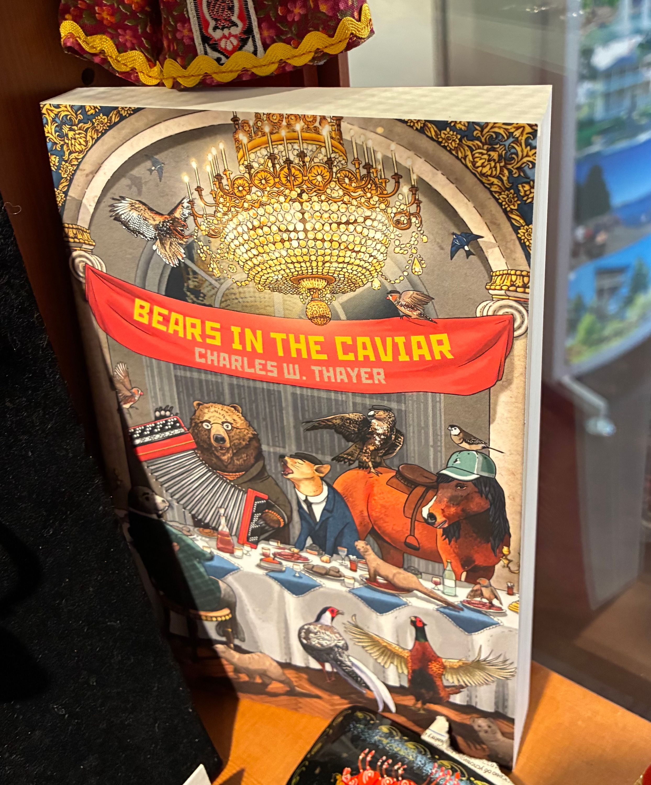 Bears in the Caviar in gift shop