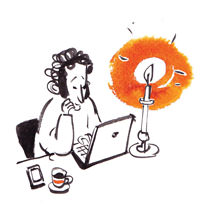 Pushking by candlelight