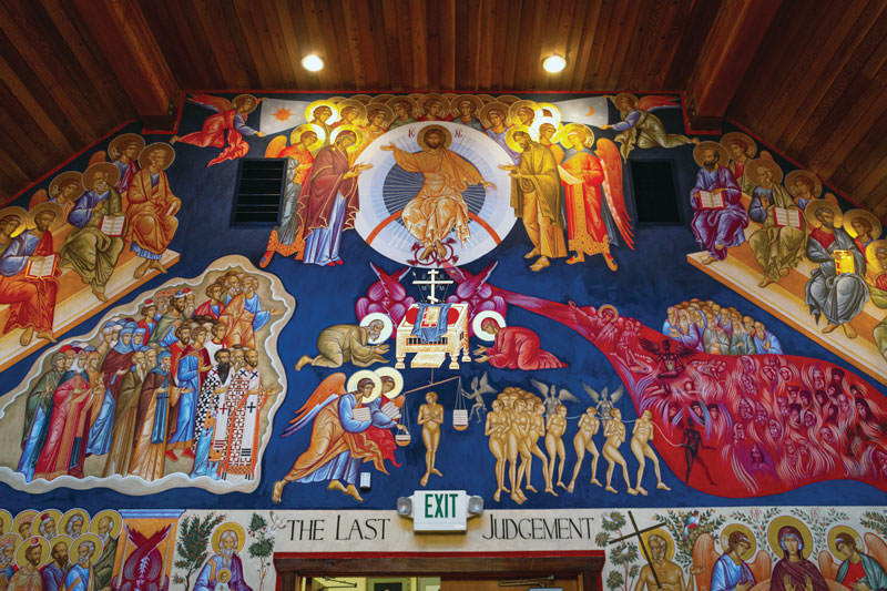 Inside St. Innocent Church