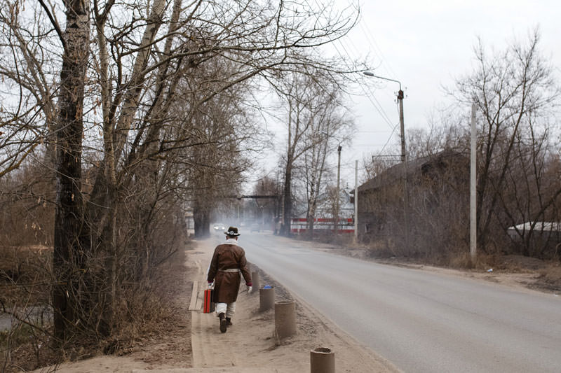 Victor on the streets.