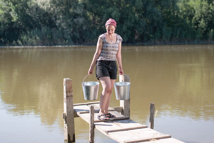 Julia, Astrakhan Nature Preserve Volunteer