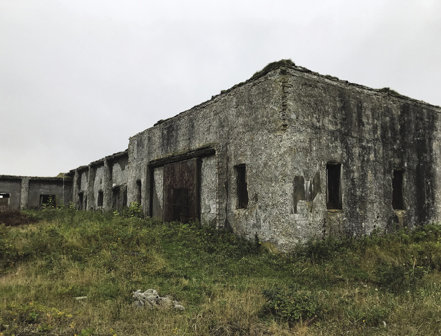 Abandoned building.