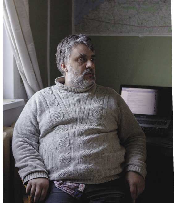 Man sitting in chair