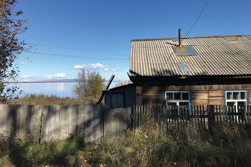 Russian rural home.