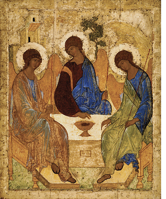 Andrei Rublev's Trinity