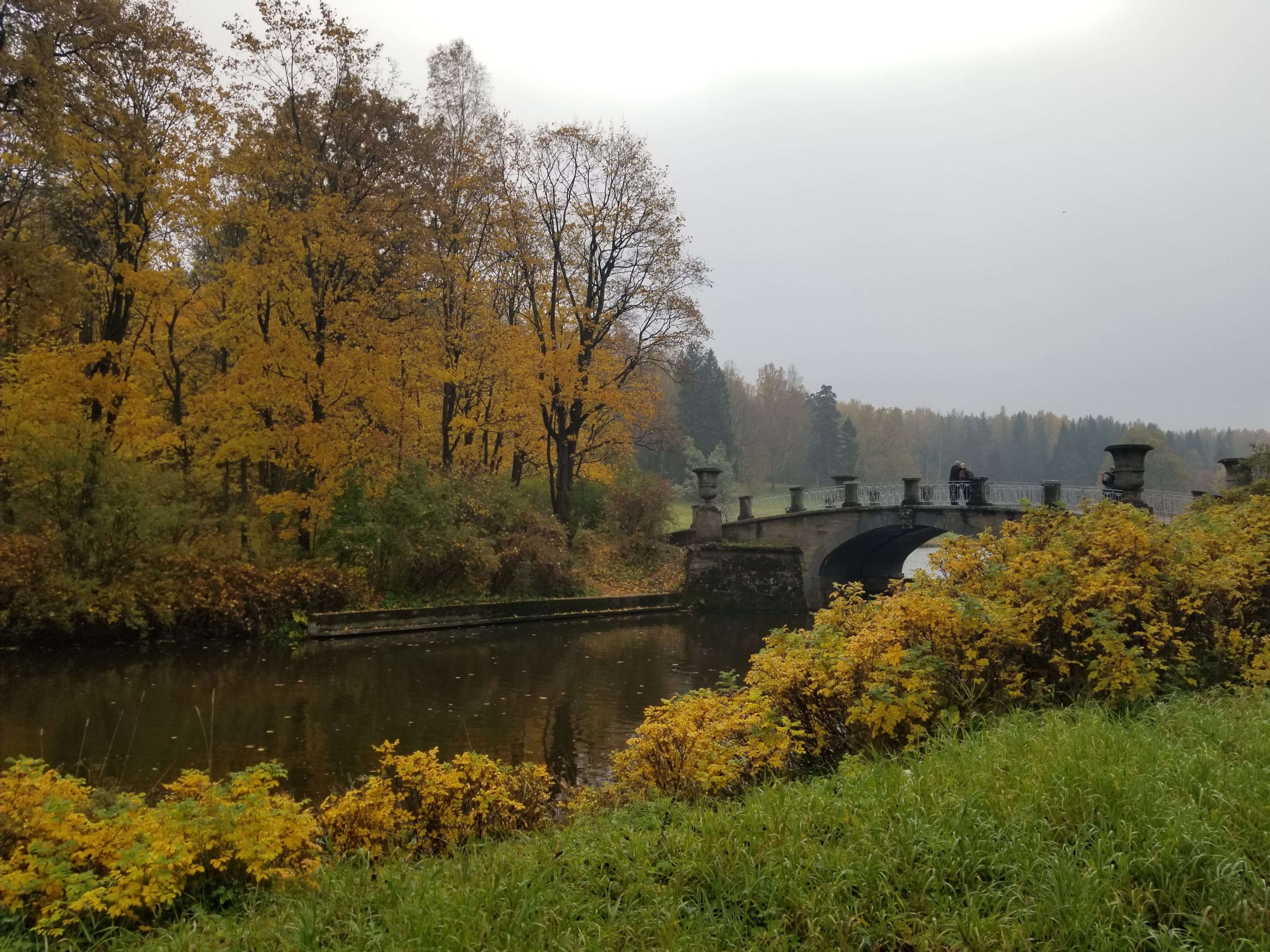 Pavlovsk park in Russia