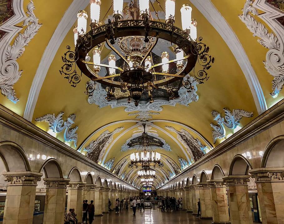 Moscow metro station