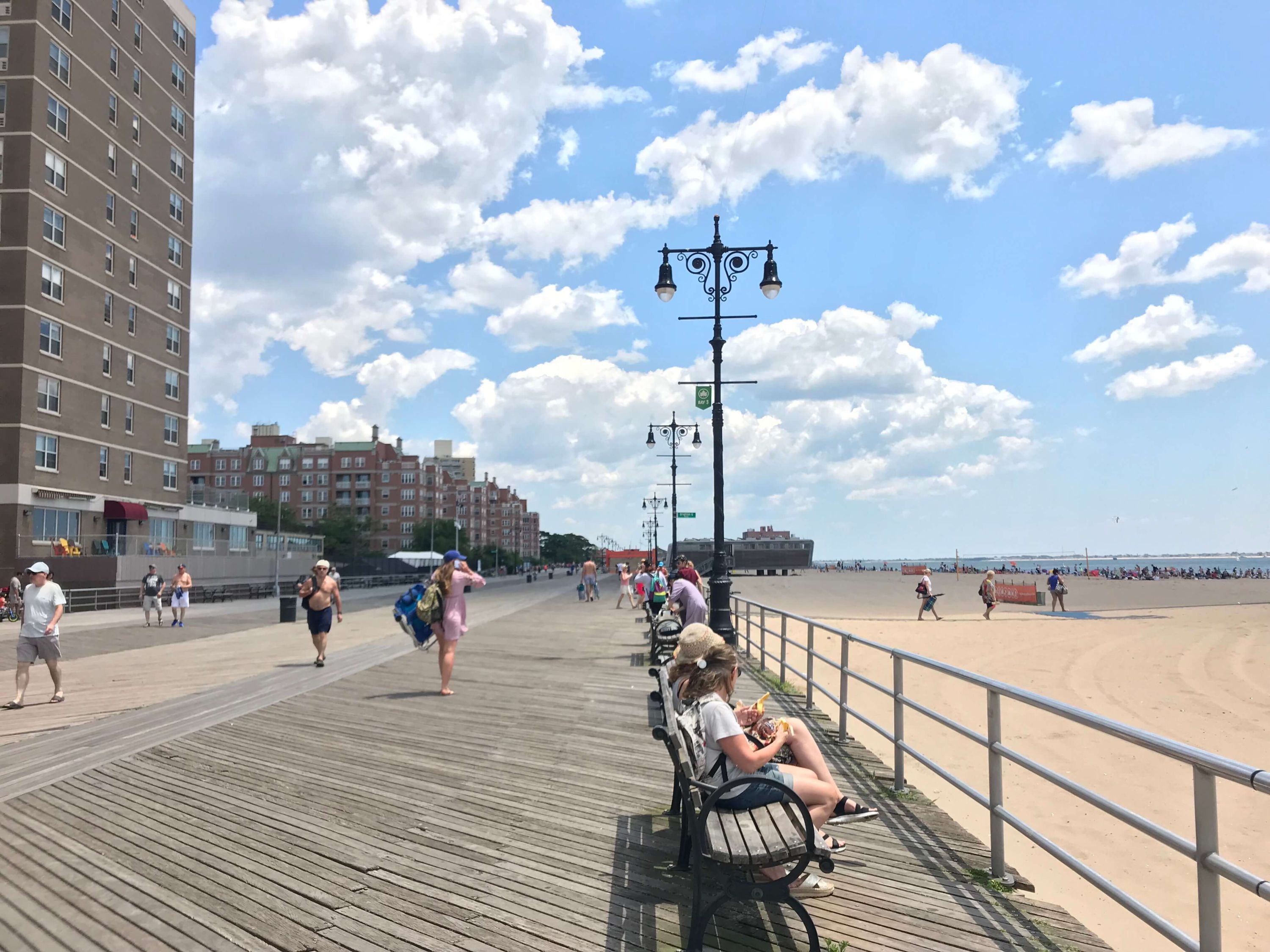 Brighton Beach boardwalk