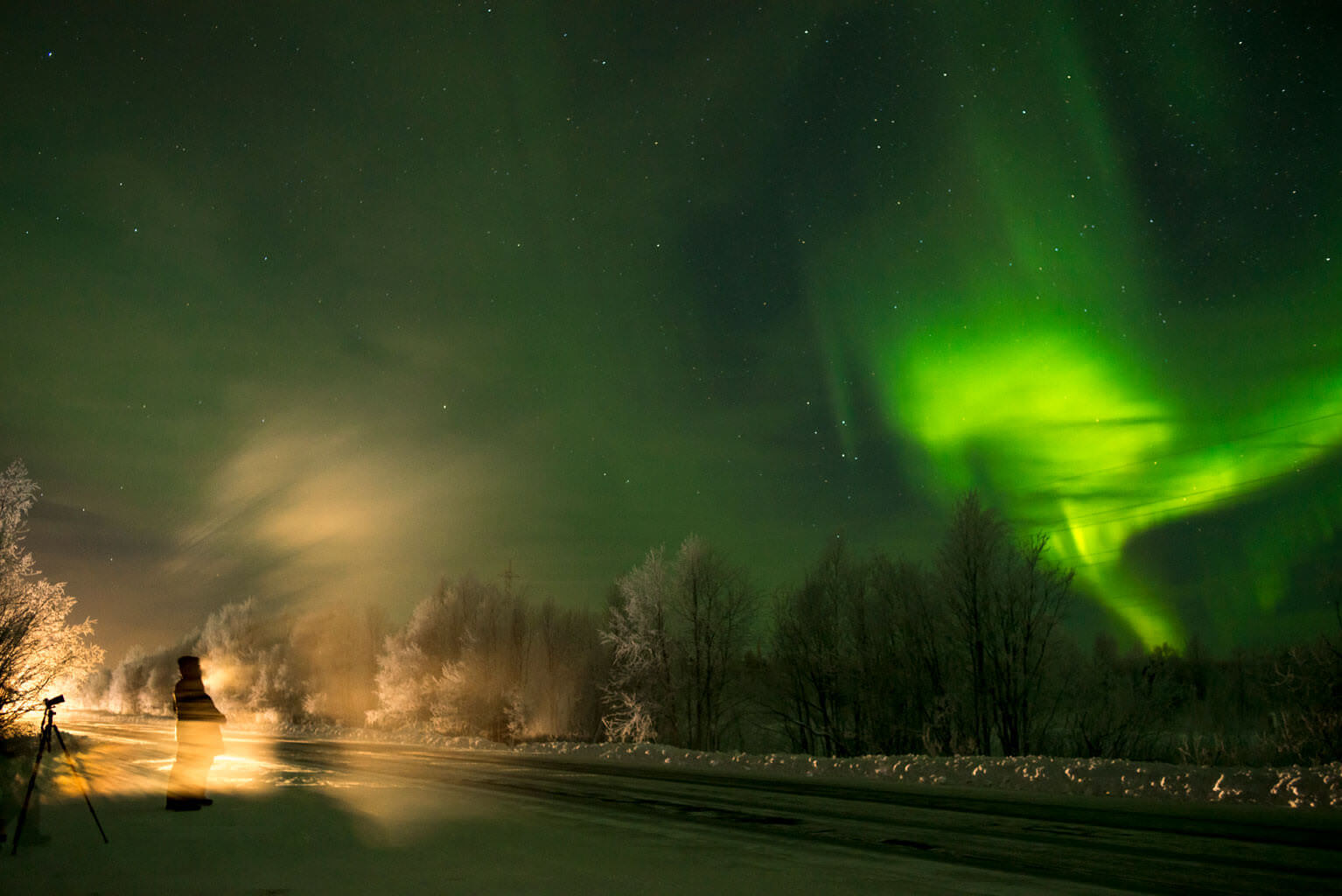 Northern Lights Murmansk Region