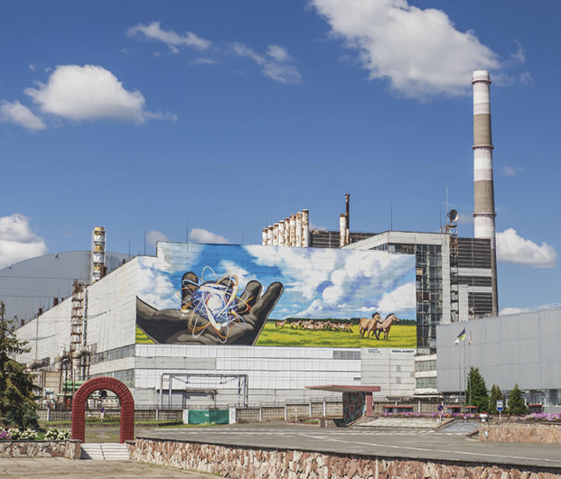 Nuclear plant at Chernobyl