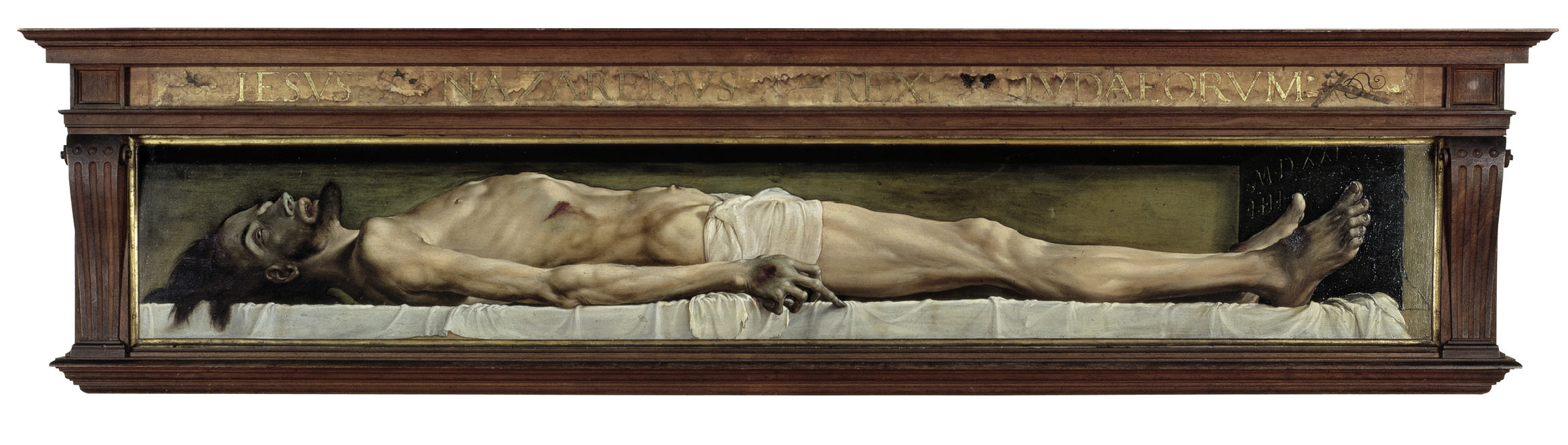 The Body of the Christ in the Tomb, by Hans Holbein (1521)