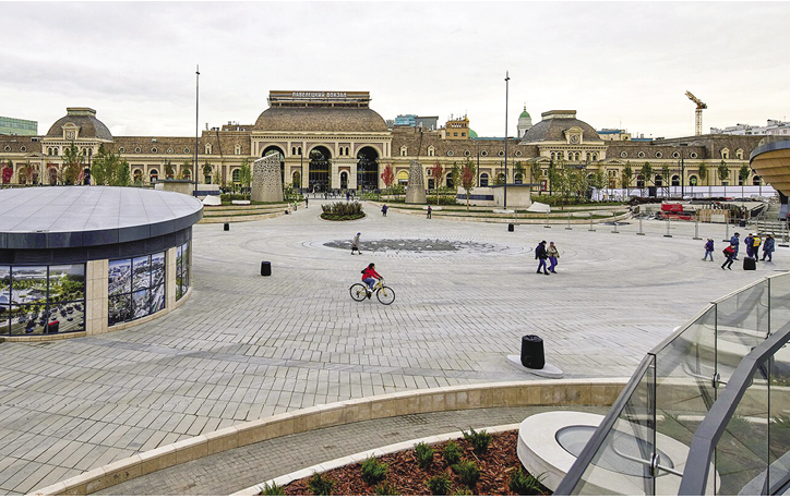 View of Paveletsky square