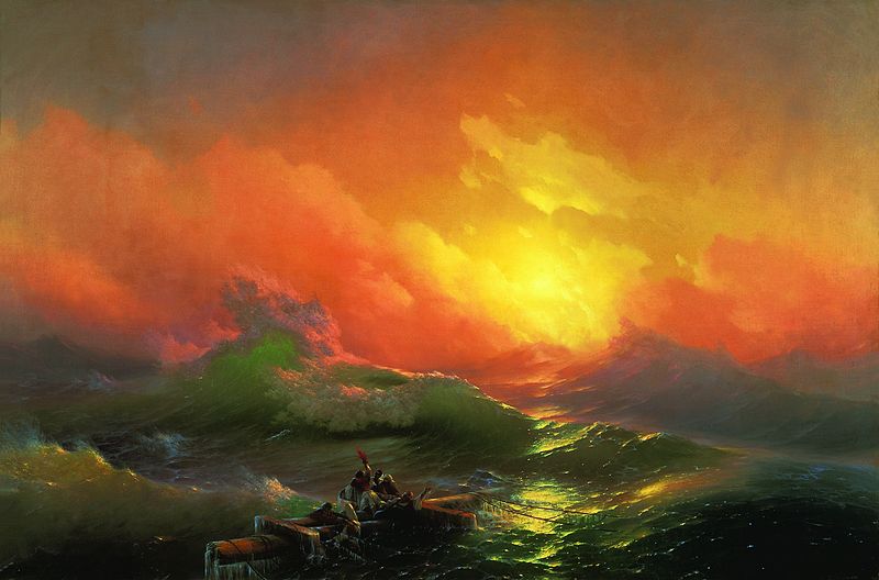Aivazovsky's The Ninth Wave