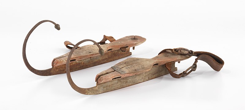 Nineteenth-century ice skates