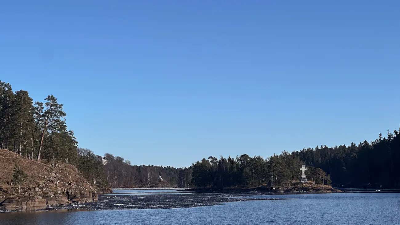 Landscape on Valaam.