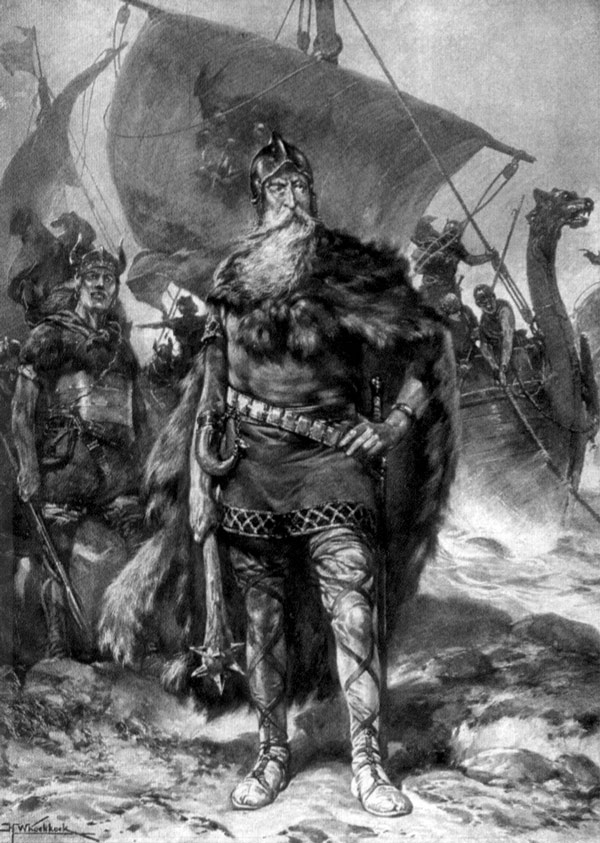 An engraving image of Rurik