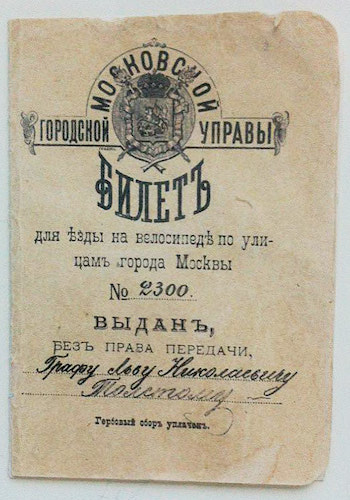 Tolstoy's Permit