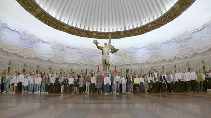 Children Celebrate the Defender of the Fatherland Day