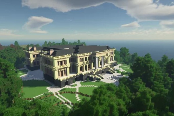 A Pixelated Palace for Putin