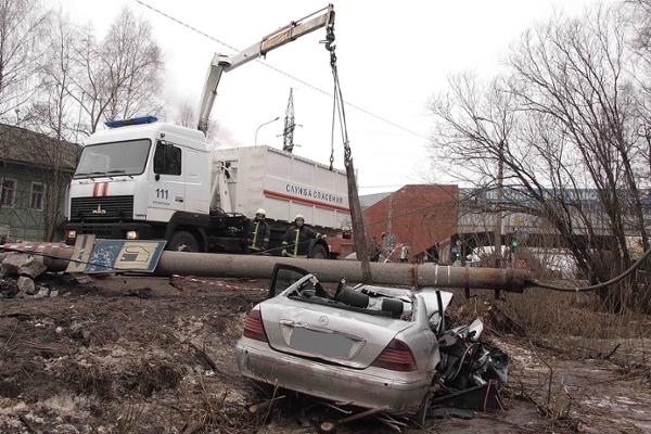 Russian Roads Become More Treacherous