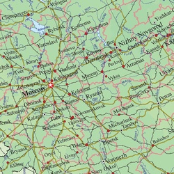 Map of Russia