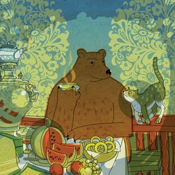 Bear with Tea