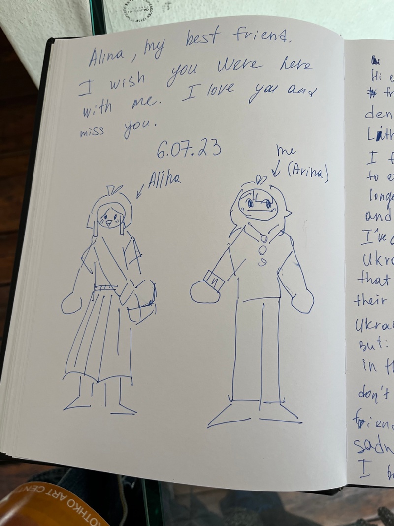 Message in the Guestbook: Arina's Story