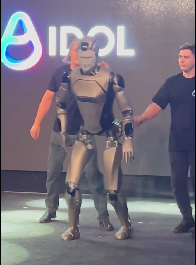 A Russian AIDOL Falls