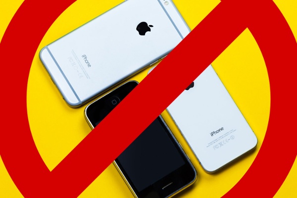 iPhones Banned