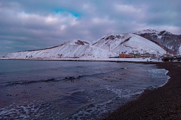 American On Island During Sakhalin Quake