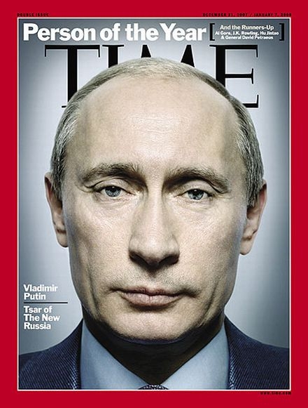 Putin Selected as Person of the Year