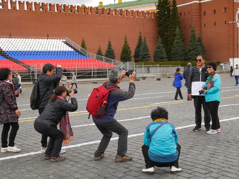 Tourists from China Return To Russia