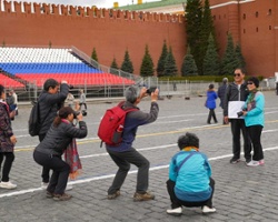 Tourists from China Return To Russia