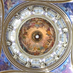 Church ceiling