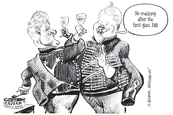 Here's to you and us ...