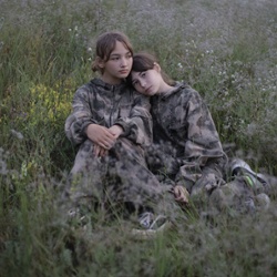 Campers Lyuba and Arina.<br>