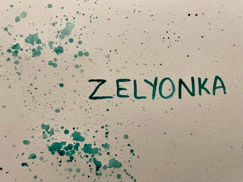 Zelyonka: It Ain't Easy Being Green