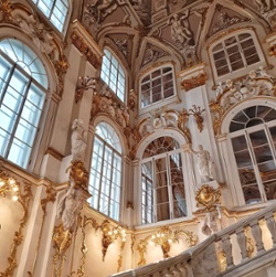 Interior of St. Petersburg Palace.