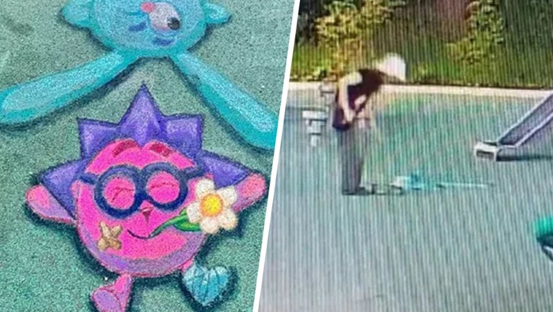 A Child's Cartoonish Crime