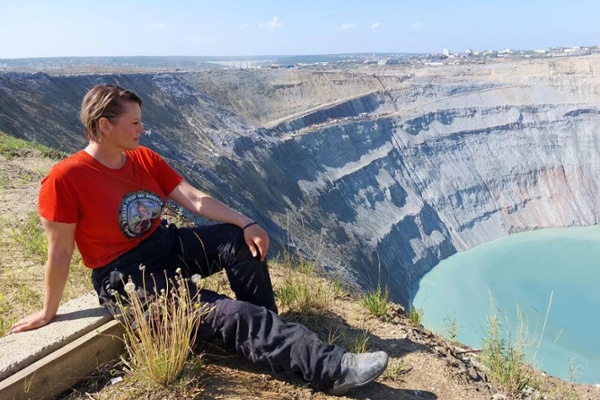 Riding through Russia